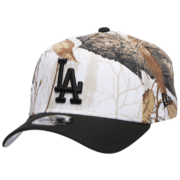 New Era Dodgers 9FORTY A-Frame Snow Realtree Cap - Adult - Multi/Black