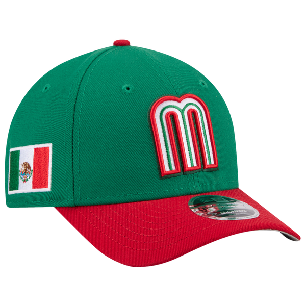 New Era Mexico 940MC World Baseball Classic '26 Cap - Adult - Green/Red - Image 3