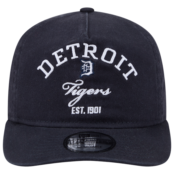 New Era Tigers 19TWENTY Stacked Cap - Adult - Navy - Image 2