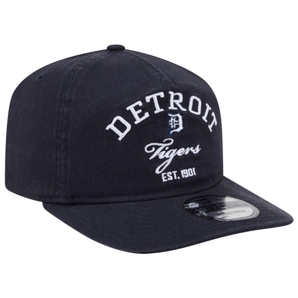 New Era Tigers 19TWENTY Stacked Cap - Adult - Navy - Image 3