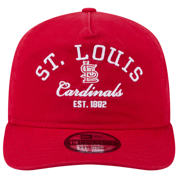 New Era Cardinals 19TWENTY Stacked Cap - Adult - Red - Image 2