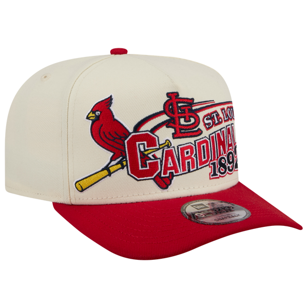 New Era Cardinals 9FIFTY A-Frame Classic Cap - Adult - Red/White - Image 3
