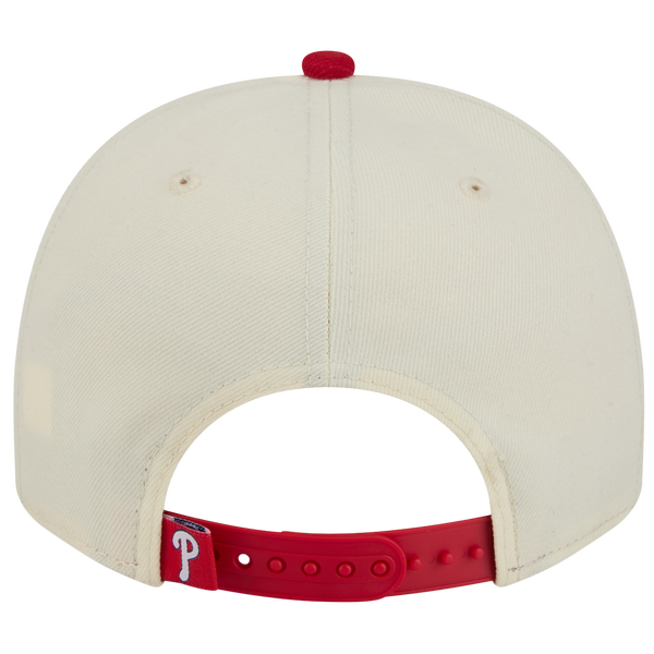 New Era Phillies 9FIFTY A-Frame Classic Cap - Adult - White/Red - Image 4