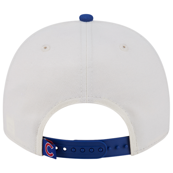 New Era Cubs 9FIFTY A-Frame Classic Cap - Adult - White/Blue - Image 4