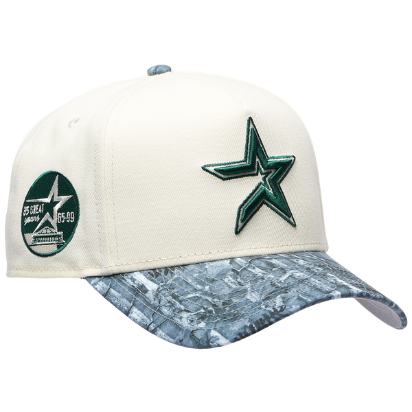 New Era Astros 9FORTY A-Frame Tonal RT Cap - Adult - Chrome/Olive Realtree - Image 3