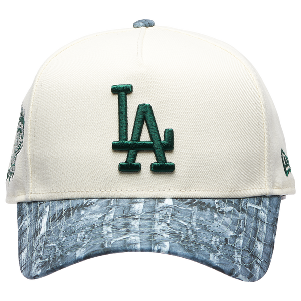 New Era Dodgers 9FORTY A-Frame Tonal RT Cap - Adult - Chrome/Olive Realtree - Image 2