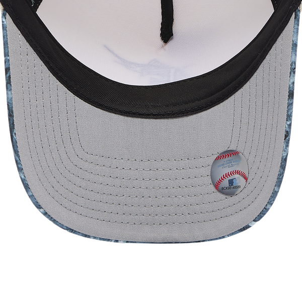 New Era Marlins 9FORTY A-Frame Tonal RT Cap - Adult - Olive Realtree/Chrome - Image 5