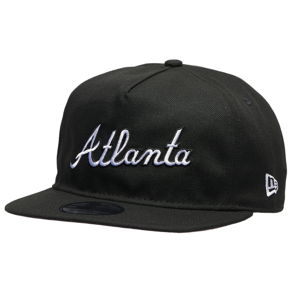 New Era Braves 1920 Metal State Cap - Adult - Black