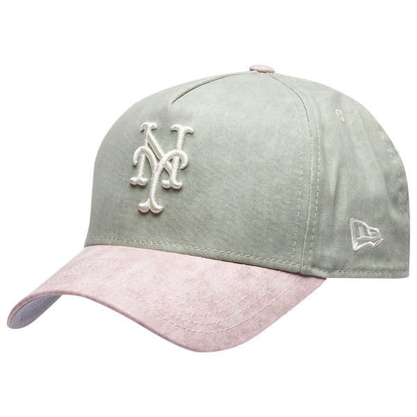 New Era Mets 940AF Washed Cap - Adult - Purple/Green