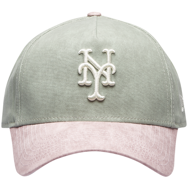 New Era Mets 940AF Washed Cap - Adult - Purple/Green - Image 2
