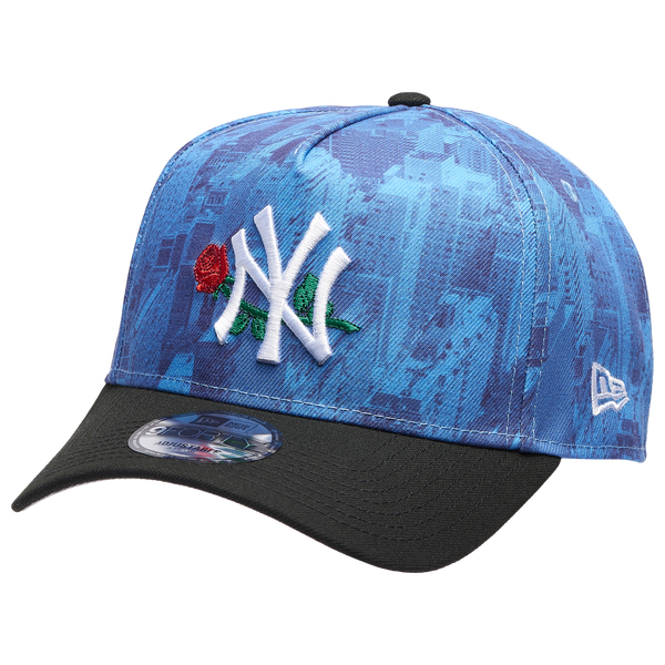 New Era Yankees 940AF City AOP Cap - Adult - Blue/Black
