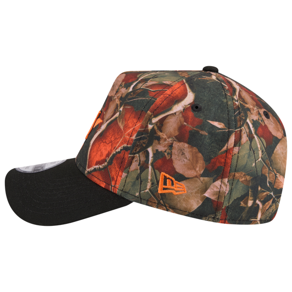 New Era Astros 9FORTY A-Frame Leaves Cap - Adult - Orange/Multi - Image 5