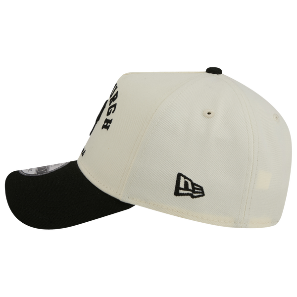 New Era Pirates 9FORTY A-Frame UPSD Arch Cap - Adult - White/Black - Image 5
