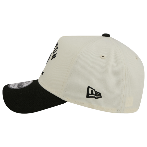 New Era Astros 9FORTY A-Frame UPSD Arch Cap - Adult - White/Black - Image 5