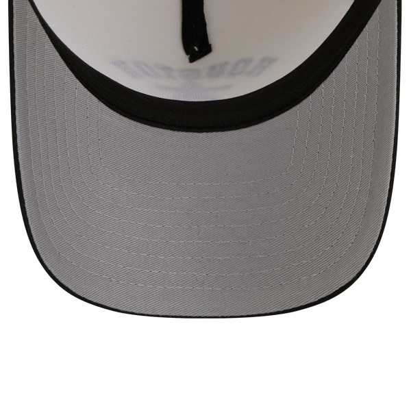 New Era Astros 9FORTY A-Frame UPSD Arch Cap - Adult - White/Black - Image 7