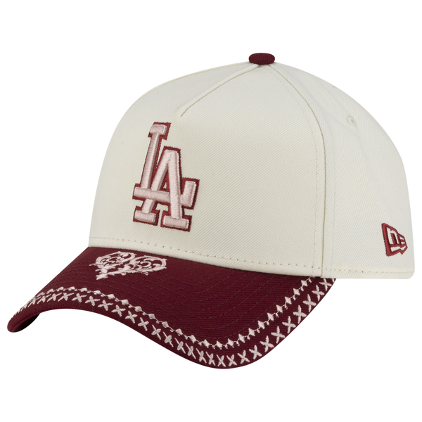 New Era Dodgers 940AF Flourish Energy Cap - Adult - White/Red