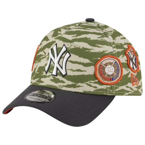 New Era Yankees 940AF Tiger Camo Energy Cap - Adult - Black/Multi