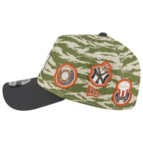 New Era Yankees 940AF Tiger Camo Energy Cap - Adult - Black/Multi - Image 6