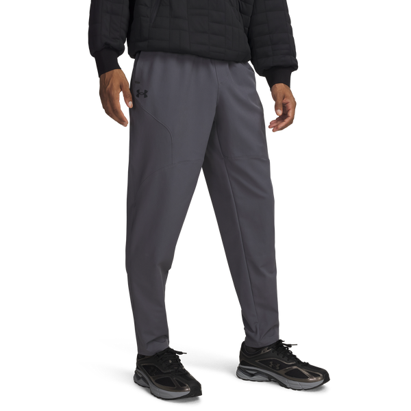 Under Armour Unstoppable Tapered Pants - Men's - Castlerock/Black - Image 3