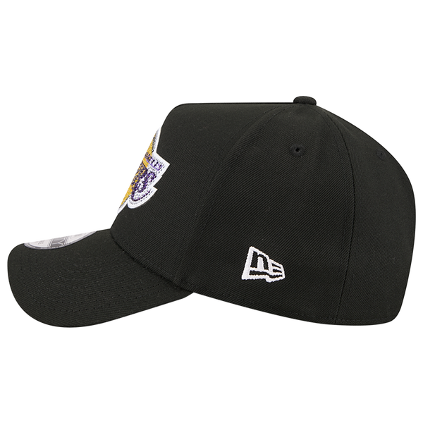 New Era Lakers 940 A Frame Draft 26 Cap - Adult - Black - Image 4