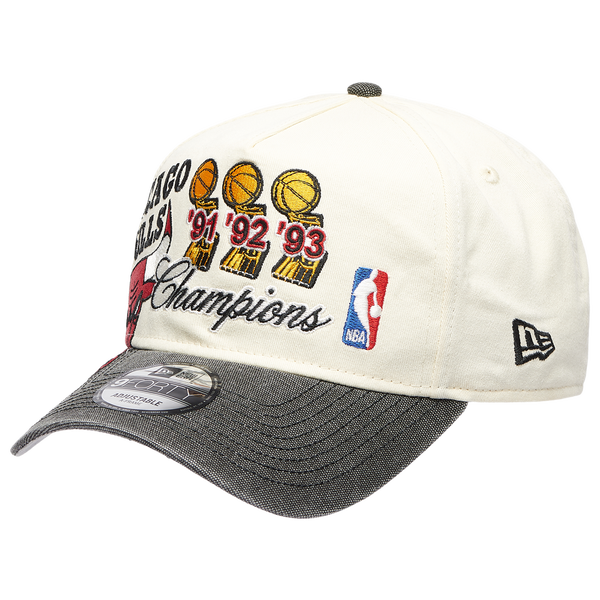 New Era Bulls 940 A Frame HWC Trophy Cap - Adult - White/Black