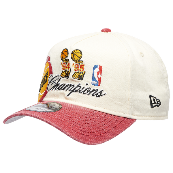 New Era Rockets 940 A Frame HWC Trophy Cap - Adult - White/Black