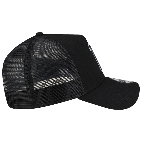New Era Red Sox 940AF Script Trucker Cap - Adult - Black - Image 5