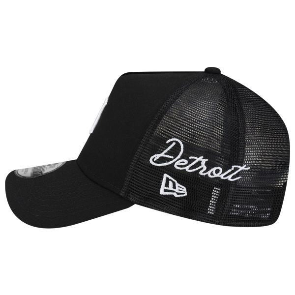 New Era Tigers 940AF Script Trucker Cap - Adult - Black - Image 6