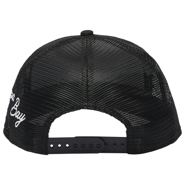 New Era Rays 940AF Script Trucker Cap - Adult - Black - Image 4