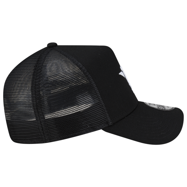 New Era Astros 940AF Script Trucker Cap - Adult - Black - Image 4