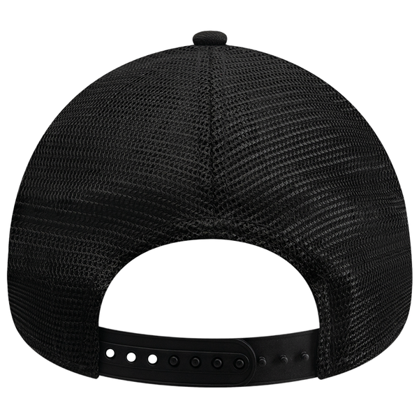 New Era Braves 940AF Script Trucker Cap - Adult - Black - Image 6