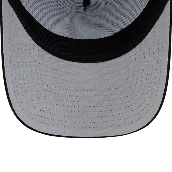 New Era Braves 940AF Script Trucker Cap - Adult - Black - Image 7