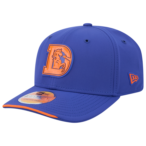 New Era Broncos NFL '26 Side Line 970 Cap - Adult - Blue