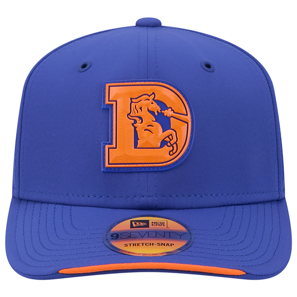 New Era Broncos NFL '26 Side Line 970 Cap - Adult - Blue - Image 2