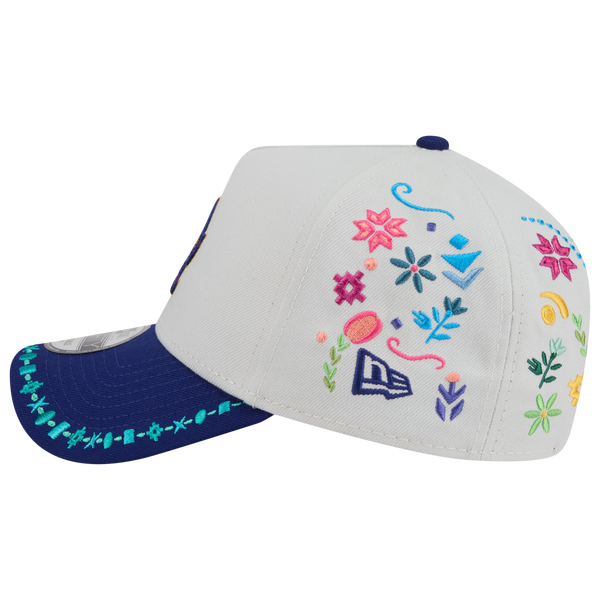 New Era Dodgers 9FORTY A-Frame Heritage Cap - Adult - Multi/Navy - Image 4