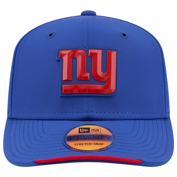 New Era Giants NFL '26 Side Line 970 Cap - Adult - Blue - Image 2