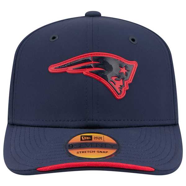 New Era Patriots NFL '26 Side Line 970 Cap - Adult - Navy - Image 2