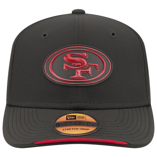 New Era 49ers NFL '26 Side Line 970 Cap - Adult - Black - Image 2