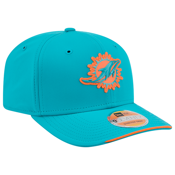 New Era Dolphins NFL '26 Side Line 970 Cap - Adult - Teal - Image 3