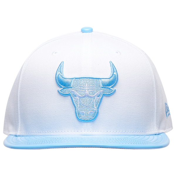New Era Bulls 950 Retro 11 Cap - Adult - Chrome/University Blue - Image 2