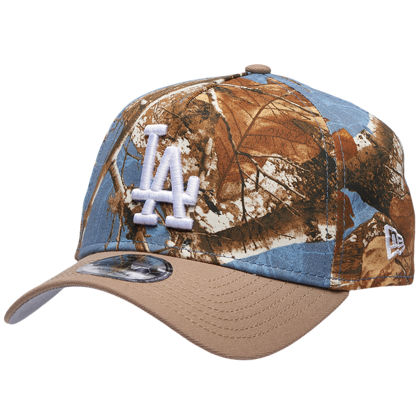 New Era Dodgers 940 A-Frame RealTree Cap - Adult - Realtree Camo/Tan