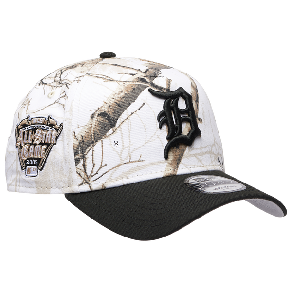 New Era Tigers 940 A-Frame Snow RealTree Cap - Adult - Black/Realtree Camo - Image 3