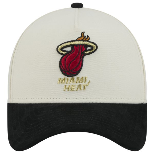 New Era NBA 940 A-Frame Suede HWC Cap - Adult - Chrome/Black Chrome - Image 2
