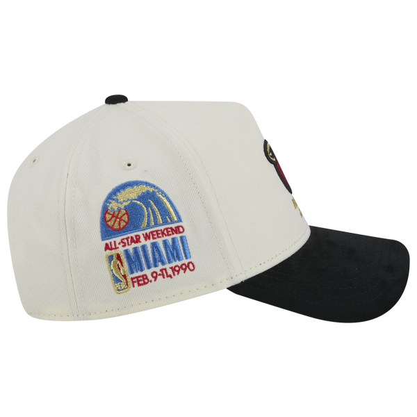 New Era NBA 940 A-Frame Suede HWC Cap - Adult - Chrome/Black Chrome - Image 4