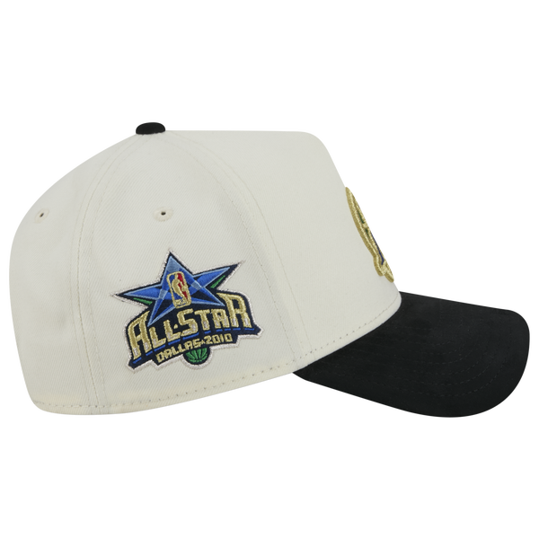 New Era NBA 940 A-Frame Suede HWC Cap - Adult - Black Chrome/Chrome - Image 4