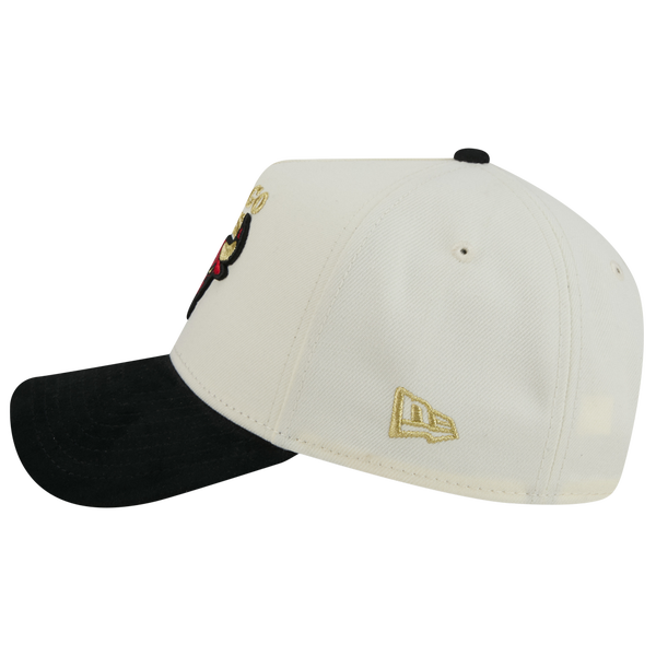 New Era NBA 940 A-Frame Suede HWC Cap - Adult - Chrome/Black Chrome - Image 4