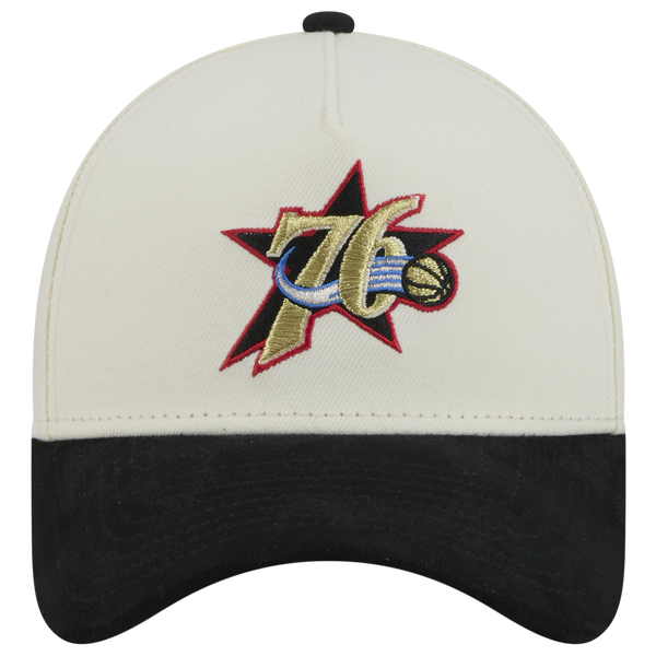 New Era NBA 940 A-Frame Suede HWC Cap - Adult - Chrome/Black Chrome - Image 2