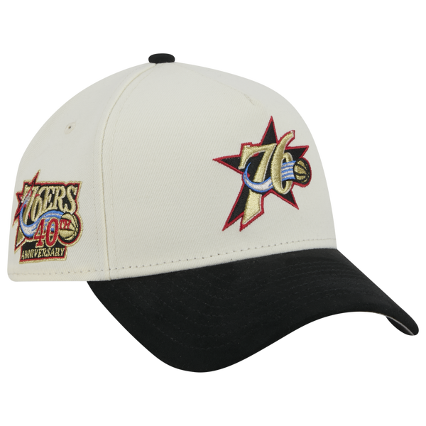 New Era NBA 940 A-Frame Suede HWC Cap - Adult - Chrome/Black Chrome - Image 3
