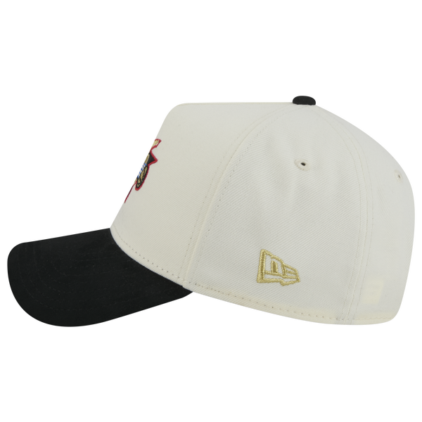 New Era NBA 940 A-Frame Suede HWC Cap - Adult - Chrome/Black Chrome - Image 6