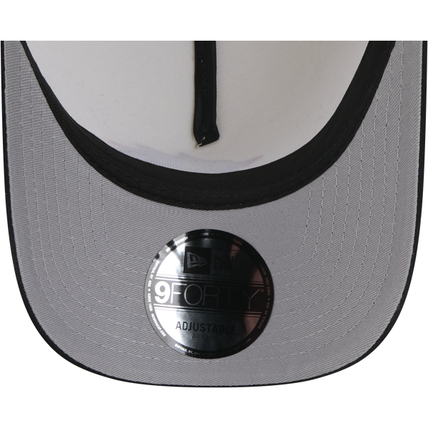 New Era NBA 940 A-Frame Suede HWC Cap - Adult - Chrome/Black Chrome - Image 7